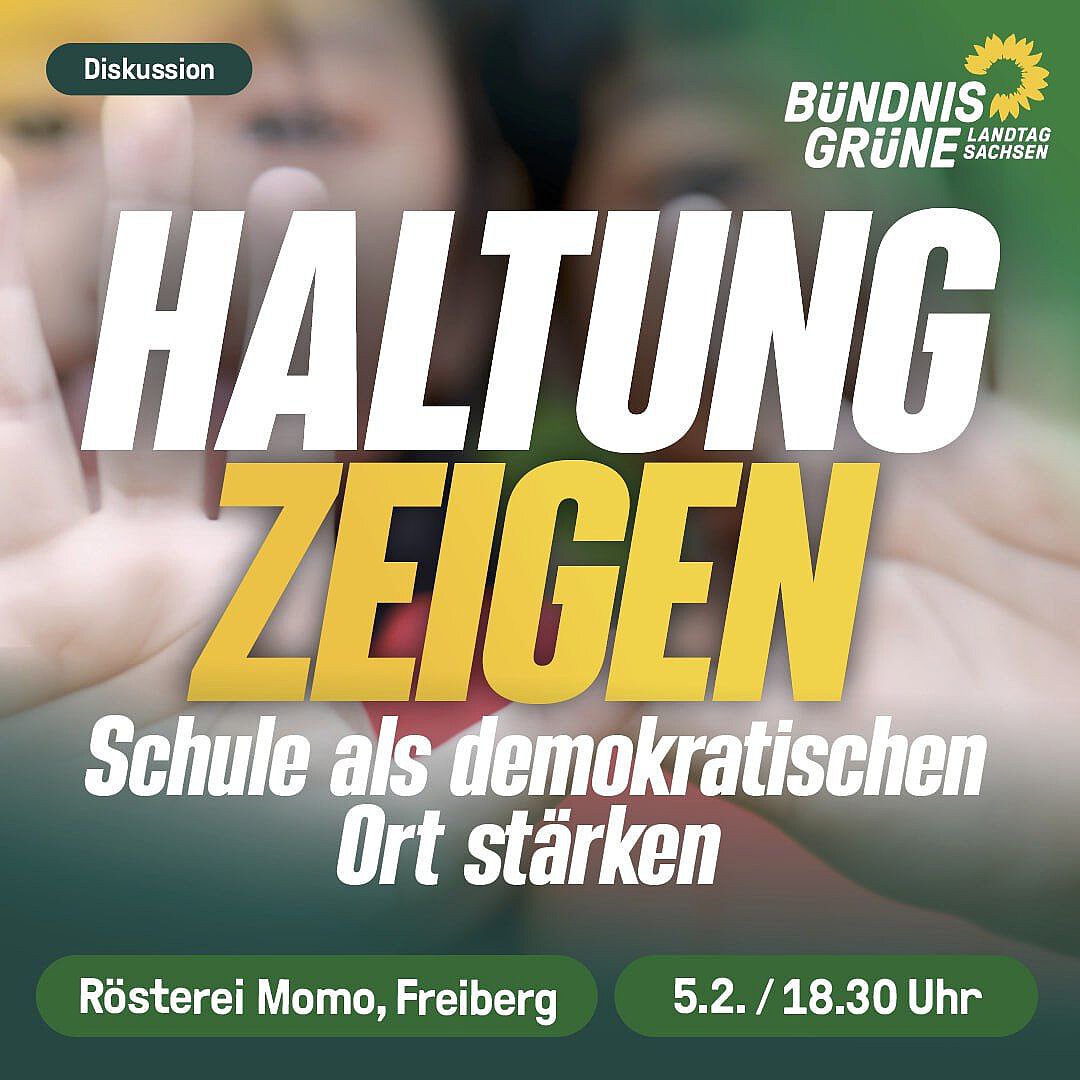 Veranstaltungsinformation: Diskussion Haltung zeigen